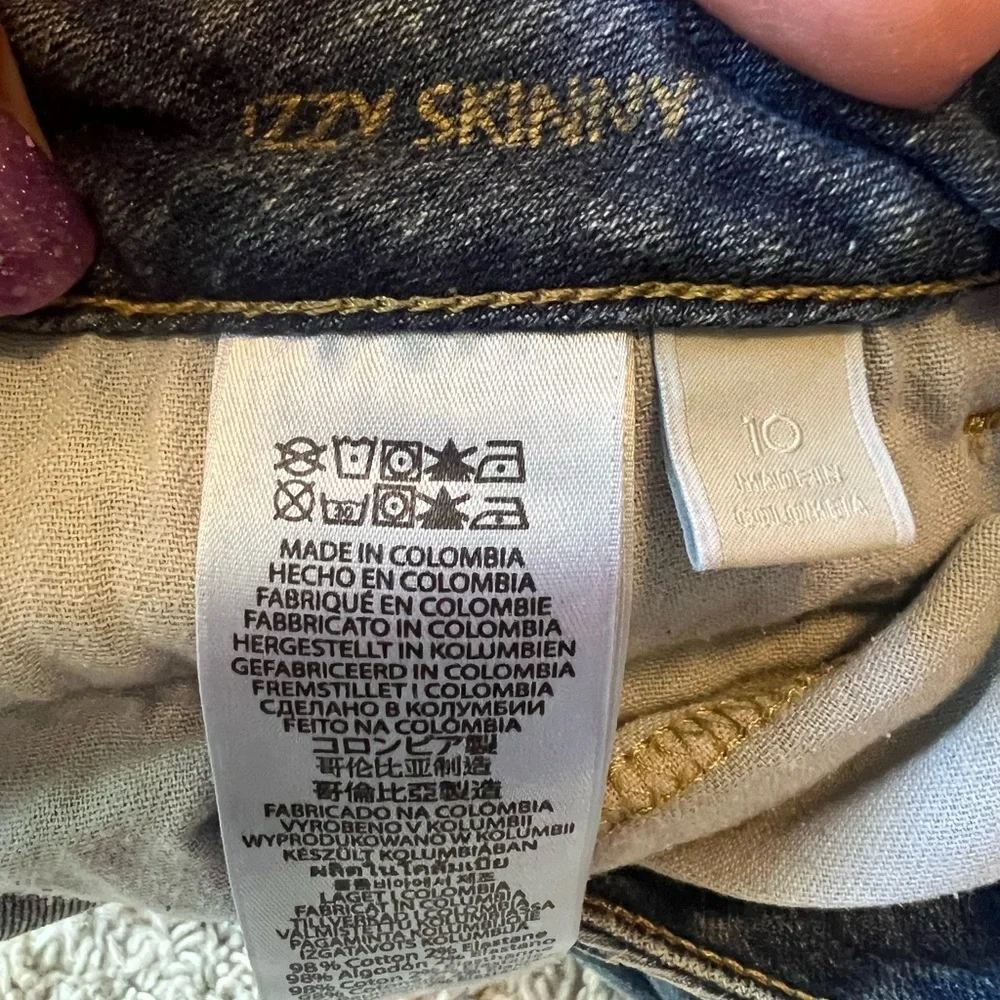 Michael Kors Blue Skinny Denim Pants